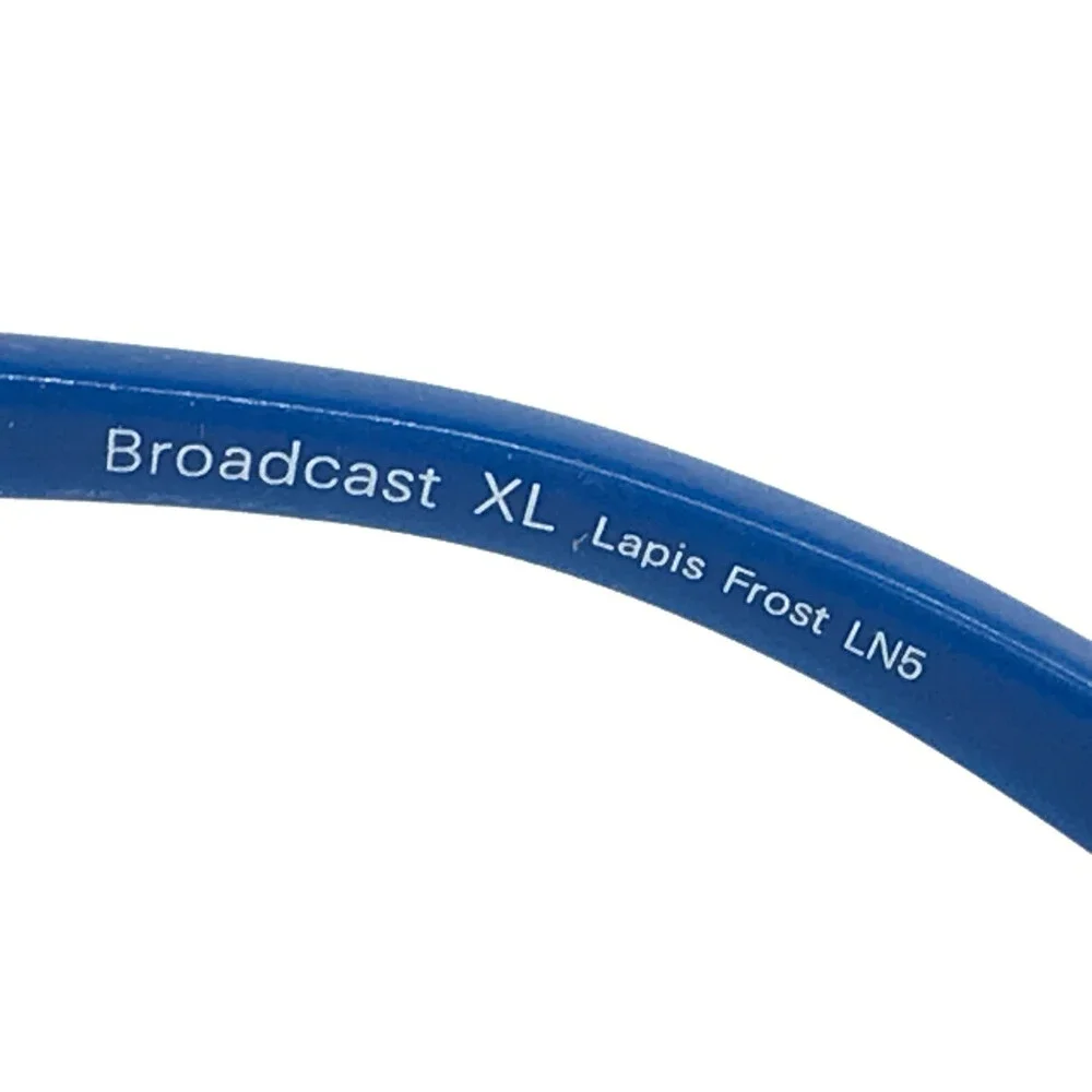 Smith Optics Eyeglasses Frames Broadcast XL LN5 Lapis Frost Full Rim 55-17-135